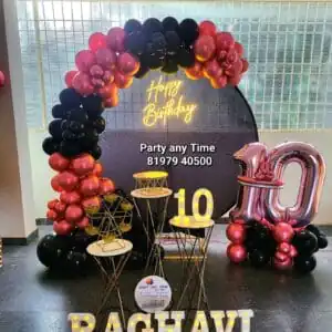 10th birthday celebration