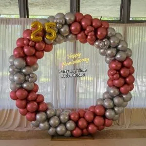 Happy anniversary decoration