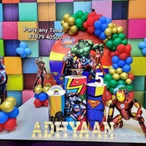 avengers theme decorations