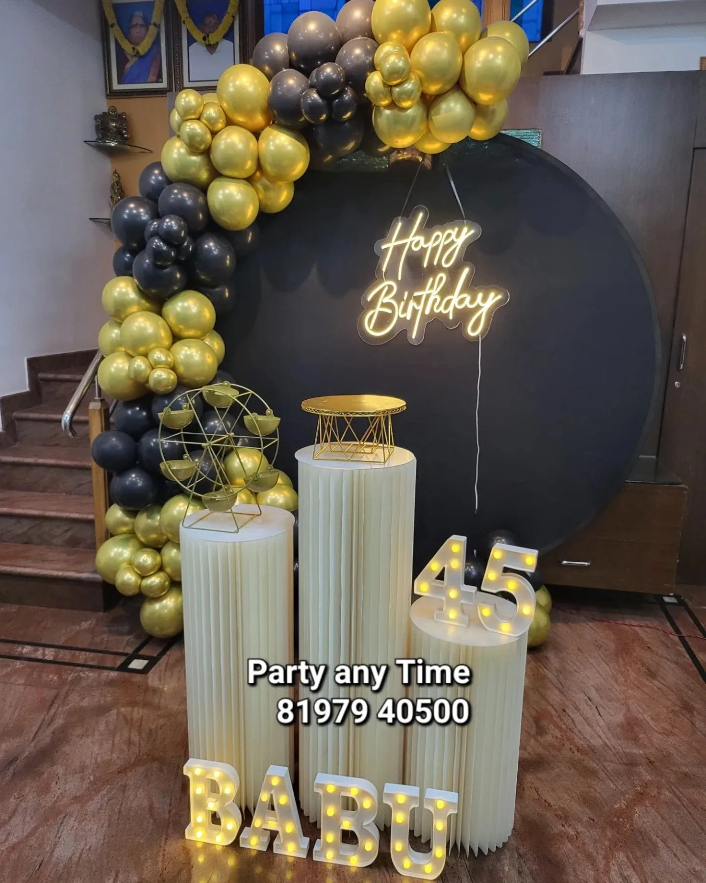 surprise 45th birthday