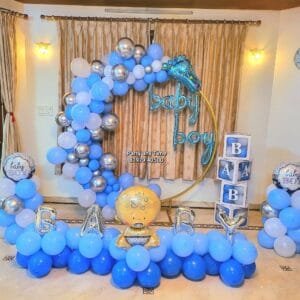 welcome baby boy decoration