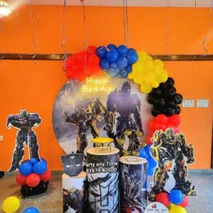 transformers theme decorations