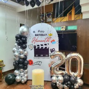 20th birthday decorations