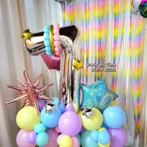 7th birthday bouquet decoration