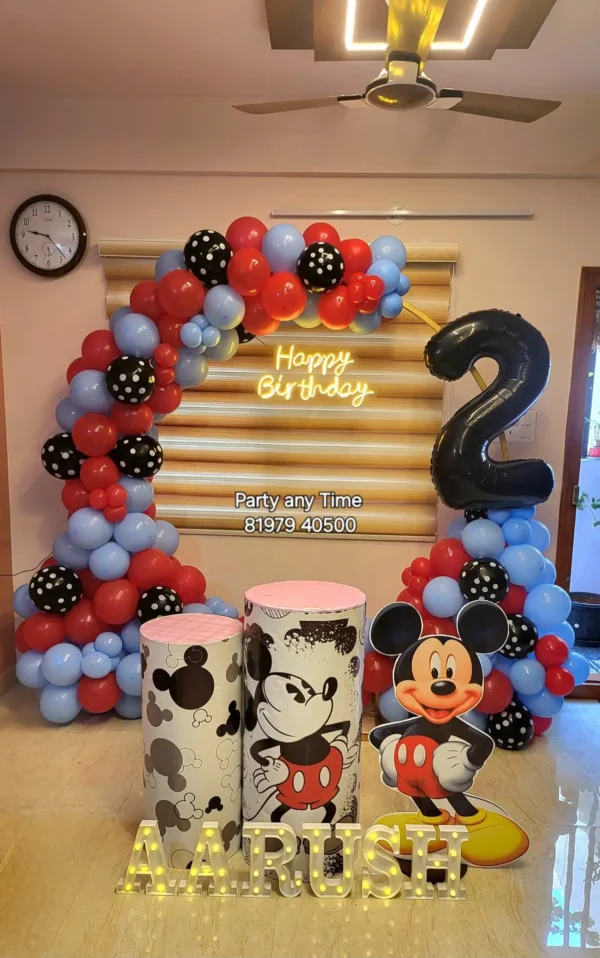 mickey mouse 2nd birthday decoration - Image 2
