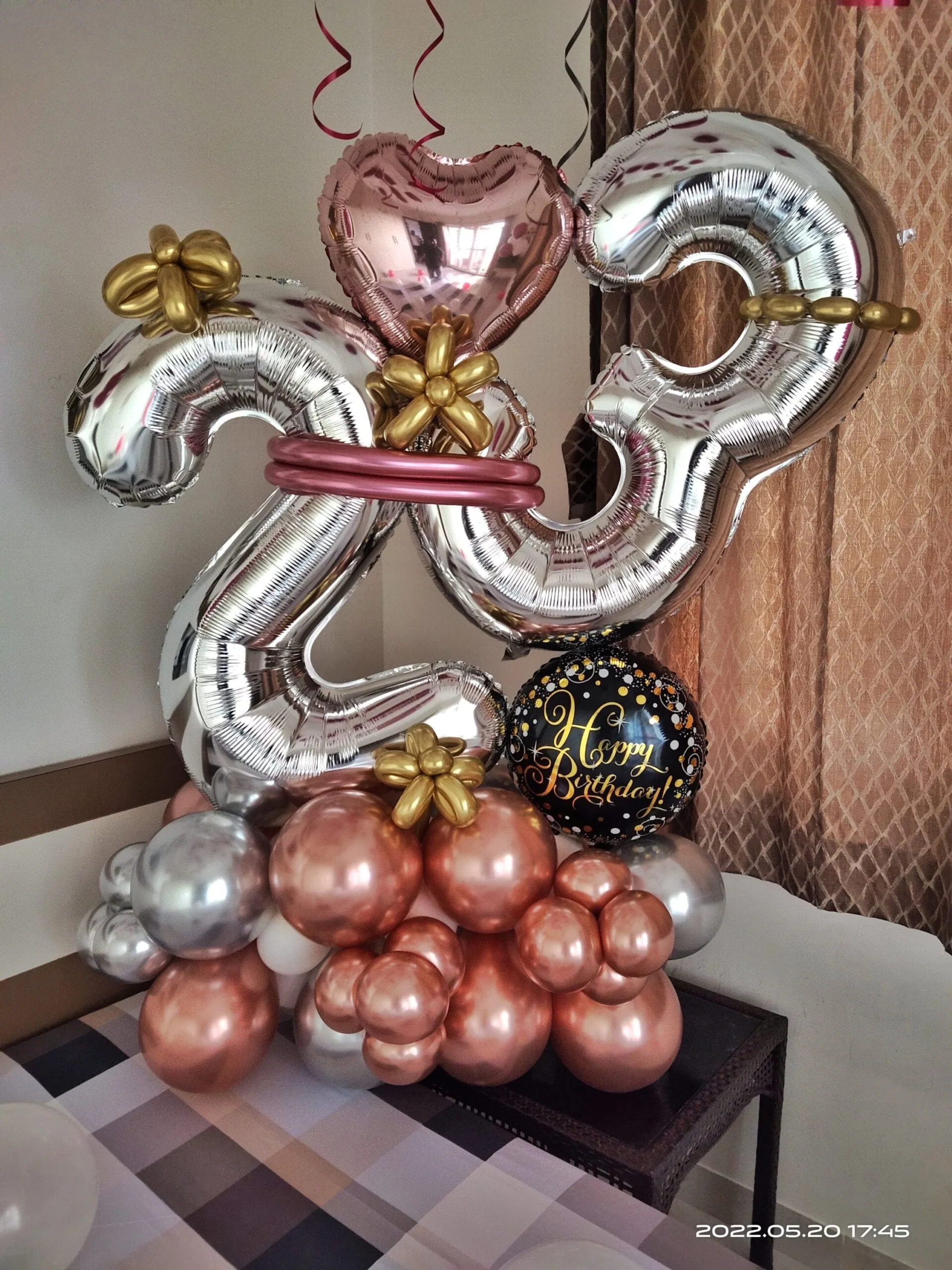 number balloon bouquet - Image 2