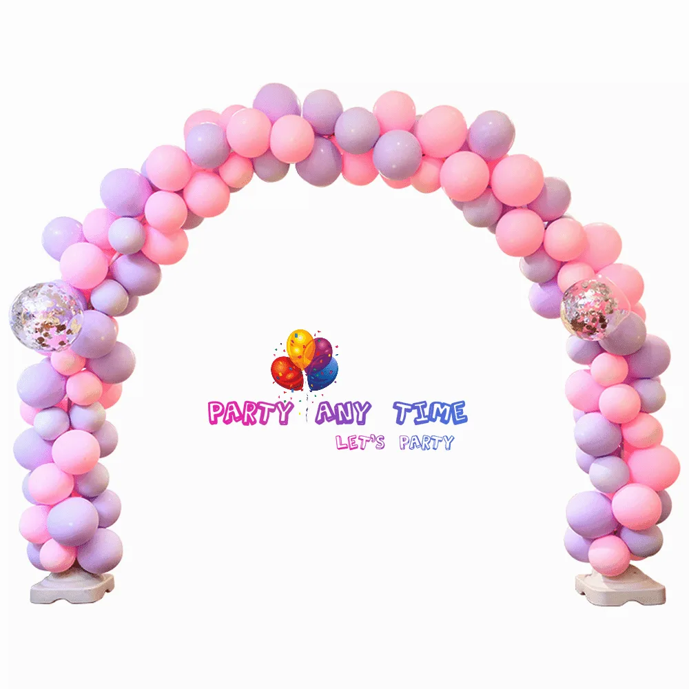 Organic balloons arch