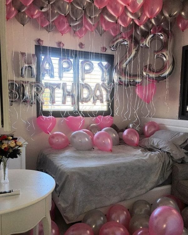 Number foil helium balloon - Image 3