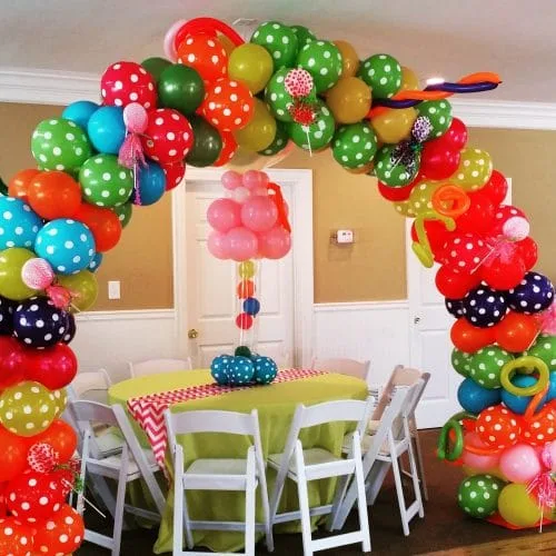Polka Dot Balloon Arch