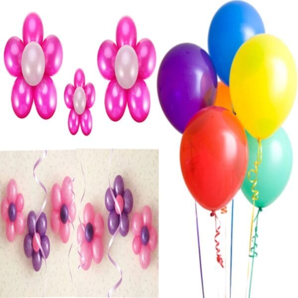 40 Helium Balloon+100 Air Balloons