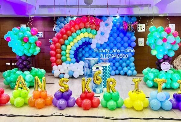 Rainbow theme decorations - Image 2