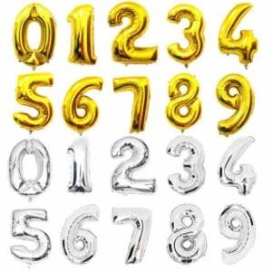 Number Foil Balloons