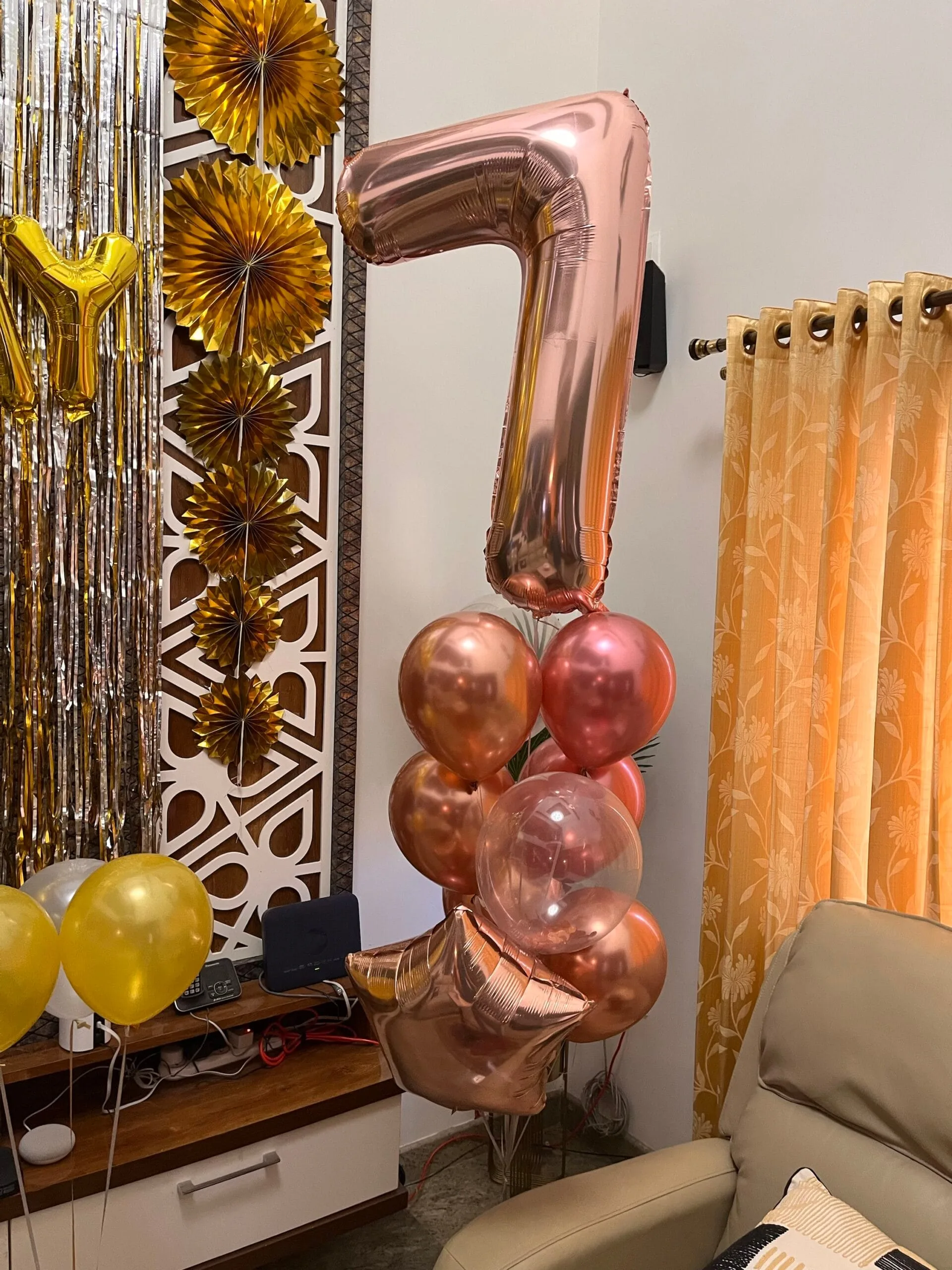 12year birthday balloon bouquet