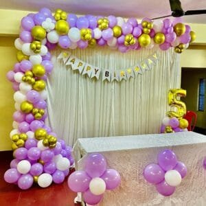 Happy birthday decorations theme