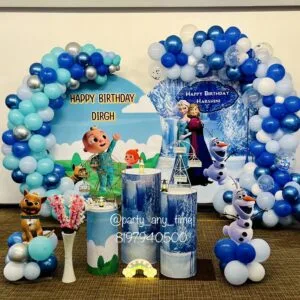 Combo theme balloon decoration