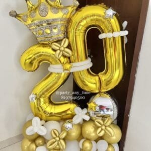 20th birthday decorations