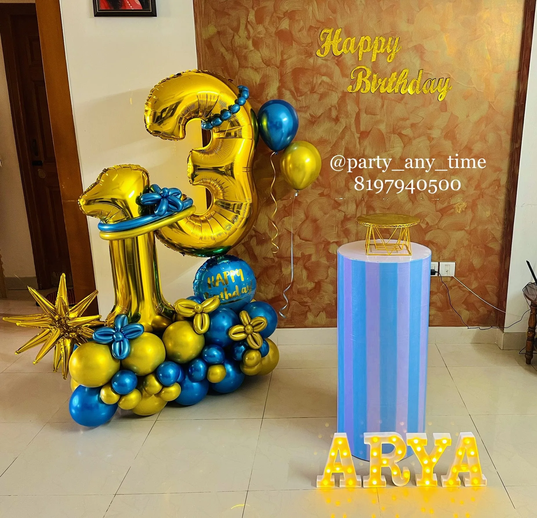 13th birthday decorations