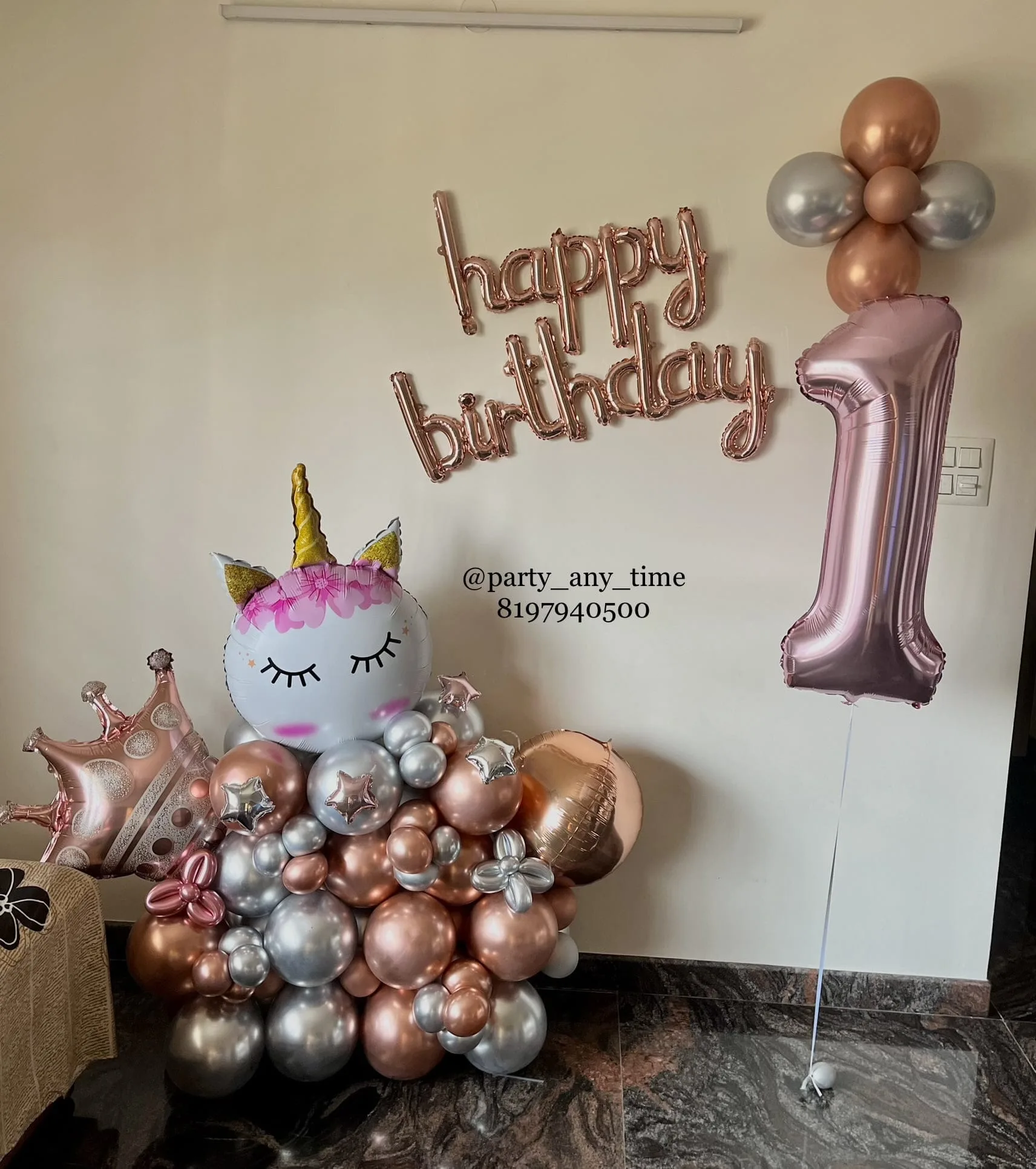 Unicorn decorations