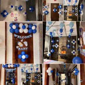 Baby welcome decorations