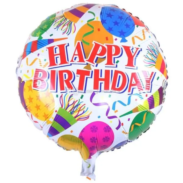 Happy Birthday Foil Balloons